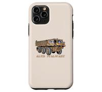 Alvis Stalwart British Military Truck Illustration Graphic Case for iPhone 11 Pro
