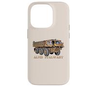 Alvis Stalwart British Military Truck Illustration Graphic Case for iPhone 14 Pro