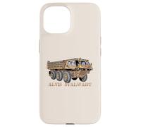 Alvis Stalwart British Military Truck Illustration Graphic Case for iPhone 15