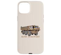 Alvis Stalwart British Military Truck Illustration Graphic Case for iPhone 15 Plus