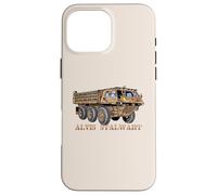 Alvis Stalwart British Military Truck Illustration Graphic Case for iPhone 16 Pro Max