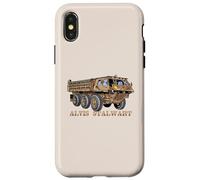Alvis Stalwart British Military Truck Illustration Graphic Case for iPhone X/XS