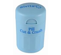 Alvita Pill Cutter and Crusher (Colors May Vary)