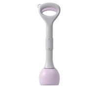 Alvivi Dog Cat Poop Scooper Litter Picker for Grass Dogs Cats Long Handled Durable Garden Poo Picker Purple One Size