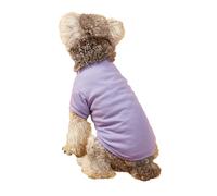 Alvivi Dog Shirts Quick Dry Soft Stretchy Puppy Tshirts Front Leg Sleeves Vest Pet Clothes For Small Medium Dogs Lavender L