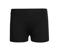 Alvivi Girls Yoga Dance Shorts Gymnastics Booty Shorts Plain Underwear Ballet Boyshorts Sleepwear Beach Swim Trunks Black 5-6 Years