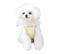 Alvivi Summer Embroidered Dog Tank Top Puppy Quick Dry Sleeveless Vest Dog Shirt for Small Middle Large Dogs Cats Yellow S