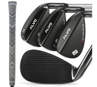 ALVO GOLF Premium Golf Wedges 52/56/60 Sets or Individual Wedges - 52 degree Gap Wedge, 56 degree Sand Wedge, 60 degree lob Wedge Golf Club - Pitching Wedge for Men Right Hand - Wedges Golf - Max spin