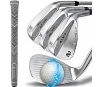 ALVO GOLF Premium Golf Wedges 52/56/60 Sets or Individual Wedges - 52 degree Gap Wedge, 56 degree Sand Wedge, 60 degree lob Wedge Golf Club - Pitching Wedge for Men Right Hand - Wedges Golf - Max spin