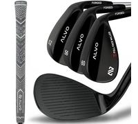 ALVO GOLF Premium Golf Wedges 52/56/60 Sets or Individual Wedges - 52 degree Gap Wedge, 56 degree Sand Wedge, 60 degree lob Wedge Golf Club - Pitching Wedge for Men Right Hand - Wedges Golf - Max spin