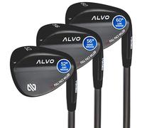 ALVO GOLF Premium Golf Wedges 52/56/60 Sets or Individual Wedges - 52 degree Gap Wedge, 56 degree Sand Wedge, 60 degree lob Wedge Golf Club - Pitching Wedge for Men Right Hand - Wedges Golf - Max spin