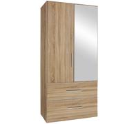 Alvor Wardrobe - 91cm - 2 Door - Combi - Sonoma Oak