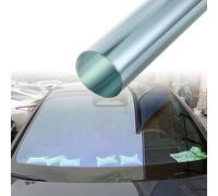 Alvorox VLT 82% Light Blue Chameleon Window Tint Film Car Front Windshield Tints, Color Change Window Tint Foils Nano Ceramic Solar Protection Film (100cmX300cm)