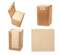 Alvotex Chic Airlaid 100 Cocktail Napkins, 1/4 Fold Fabric-Like, Disposable Napkin, Cream, 20 x 20 cm