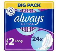 Always - 24x Ultra Sanitary Pads Long Size 2 With Wings - 1 Piece