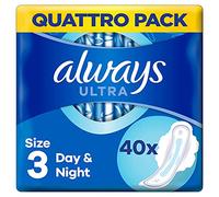 Always - 40x Sanitary Pads Ultra Secure Night Size 3 - 1 Piece