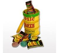 Always and Forever Toxic Waste Barrel Yellow Plastic Trash Can