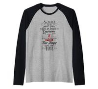 Always Be Prepared To Give An Answer 1 Peter 3 15 Titus 2 13 Raglan Baseball Tee