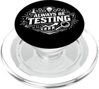 Always Be Testing Experimentation Mindset Statement PopSockets PopGrip for MagSafe