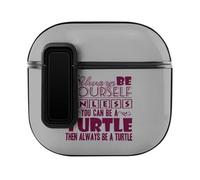 Always Be Turtle Hard Shell Case Skin Accessories Cover with Secure Lock Clip Compatible with AirPods 4