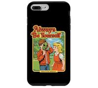 Always Be Yourself Retro Sci-Fi Horror Humor Alien Parody Case for iPhone 7 Plus/8 Plus