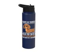 Always Be Yourself Unless You Can Be A Dachshund Stainless Steel Insulated Water Bottle