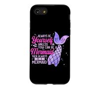 Always Be Yourself Unless You Can Be A Mermaid Swimming Case for iPhone SE (2020) / 7/8