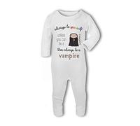 Always be Yourself Unless You can be a Vampire Then be a Vampire Funny - Baby Romper Suit, New Born