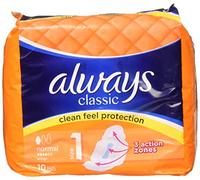 Always Normal Sanitary Pads With Wings Pack Of 10