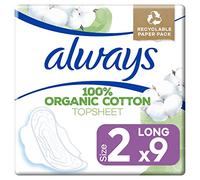 Always Cotton Protection Long sanitary towels fragrance-free 9 pc