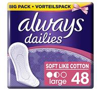 Always Dailes Soft Like Cotton, Large - Product of feminine Hygiene (White)