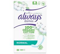 Always Dailies Cotton Protection 38 Normal Sanitary Napkins