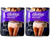 Always Dailies Discreet Boutique Plus Pants Large 8 pack X 2