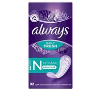 Always Dailies Fresh & Protect Normal Pantyliners, Pack of 32