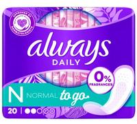 Always Dailies Liners Normal Fresh & Wrapped 20 pcs