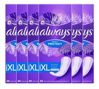 Always Daily Protect Extra Long Panty Liners Odour Lock 24 Liners 0079152