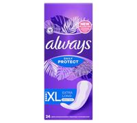 Always Daily Protect Extra Long Panty Liners Odour Lock x24