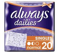 Always Dailies Normal Pantyliners, Pack of 20