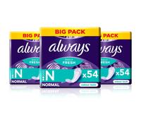 Always Dailies Panty Liners, 3 x 54 Pack