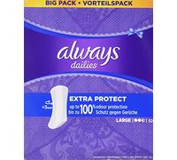 Always Dailies Panty Liners with Extra Protection - Large Pads - 2 x 46 Pads
