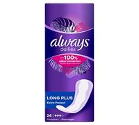 Always Daily Protect Extra Long Panty Liners Odour Lock 24 Liners 0079152