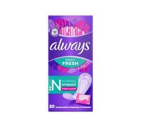 Always Dailies Singles Normal to Go Pantyliners 20 pcs