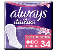 Always Dailies Soft Like Cotton Normal Fresh Panty Liners, 4015400567387