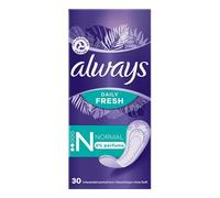 Always Daily Fresh Normal 0% Perfume Pantyliners - 30 pcs