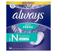 Pack of 54 Always Dailies Normal Liners - Purple