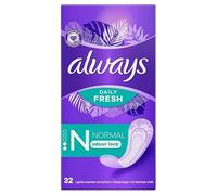 Always Daily Fresh Normal Panty Liners 32 Liners | Case of 4