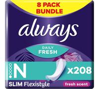 Always Daily Fresh Slim Flexistyle Normal Panty Liners 26 Liners,
