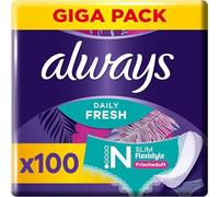 Always Daily Fresh Slim Flexistyle Pantyliners [(packcountloc)] Piece, with Fresh Fragrance, Ultra Thin and Suitable for All Pantiforms