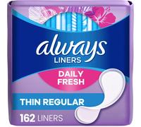 Always Daily Fresh Thin Liners, Regular Absorbency