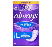 Always Daily Protect Long Panty Liners Odour Lock 46 Liners